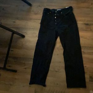 Free People Levi 3/4 Mom Jean